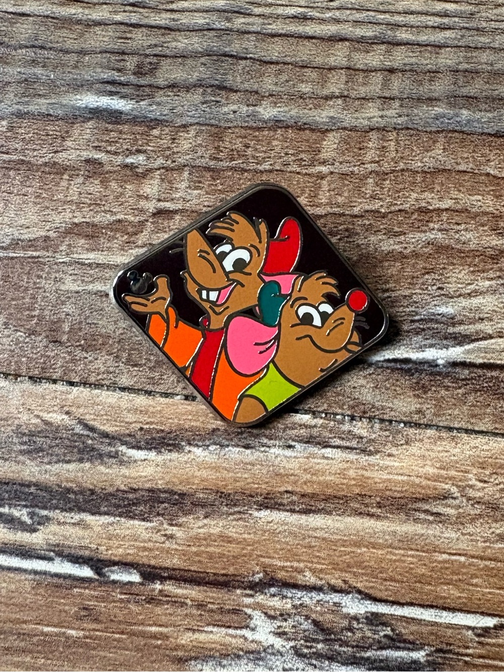 Disney Cinderella Jaq and Gus Hidden Mickey Trading Pin